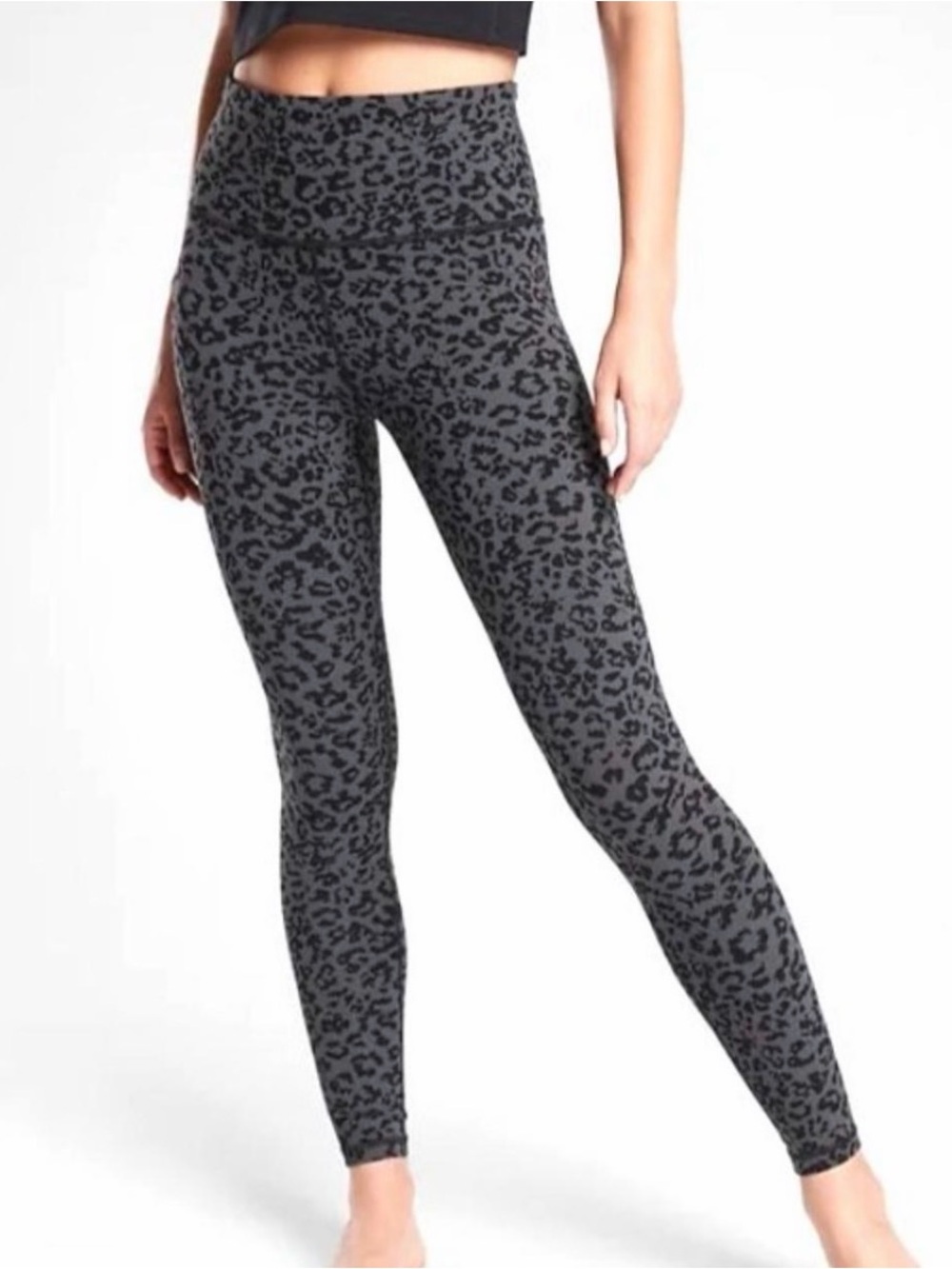 Athleta Elation Ultra High Rise Leopard Leggings XS